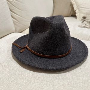 Yellow 108 grey fedora hat